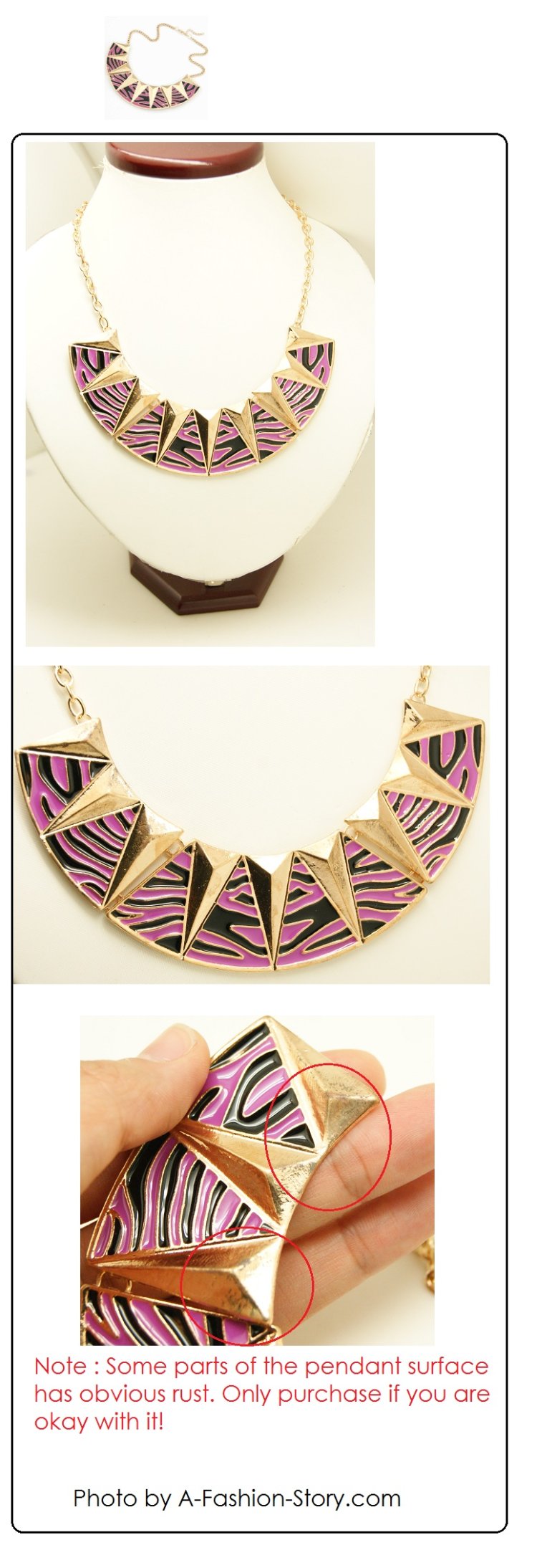 C11030158 Singapore choker necklace online shop blogshop wholesa