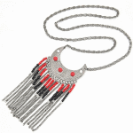 C11041125 Dangling beads korean long necklace online accessories