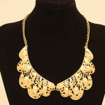 A44653 Indonesia choker necklace online shop blogshop wholesale
